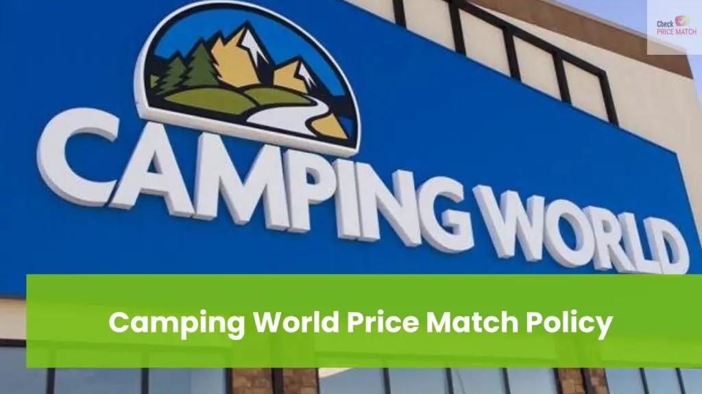 Camping World Price Match Policy: USA's Recreational Vehicles Retailer