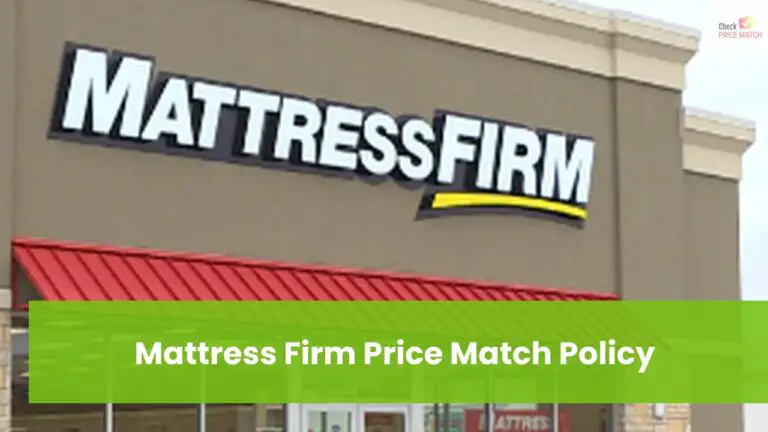 does mattress firm price match